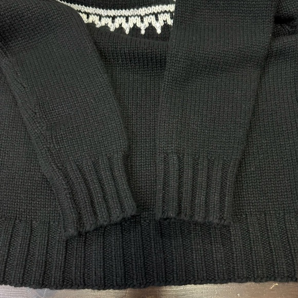 Ralph Lauren Purple Label Hand Knit Embellished 100% Cashmere Fair Isle Sweater - Picture 10 of 16